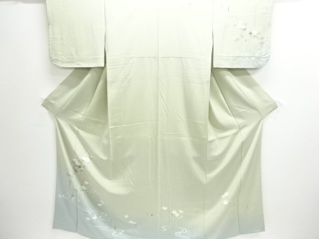 JAPANESE KIMONO / HOMONGI / YUZEN / FLOWER BRANCH 